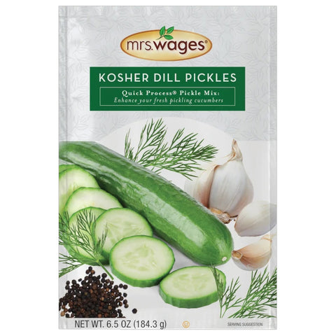 Mrs. Wages kosher dill pickles mix