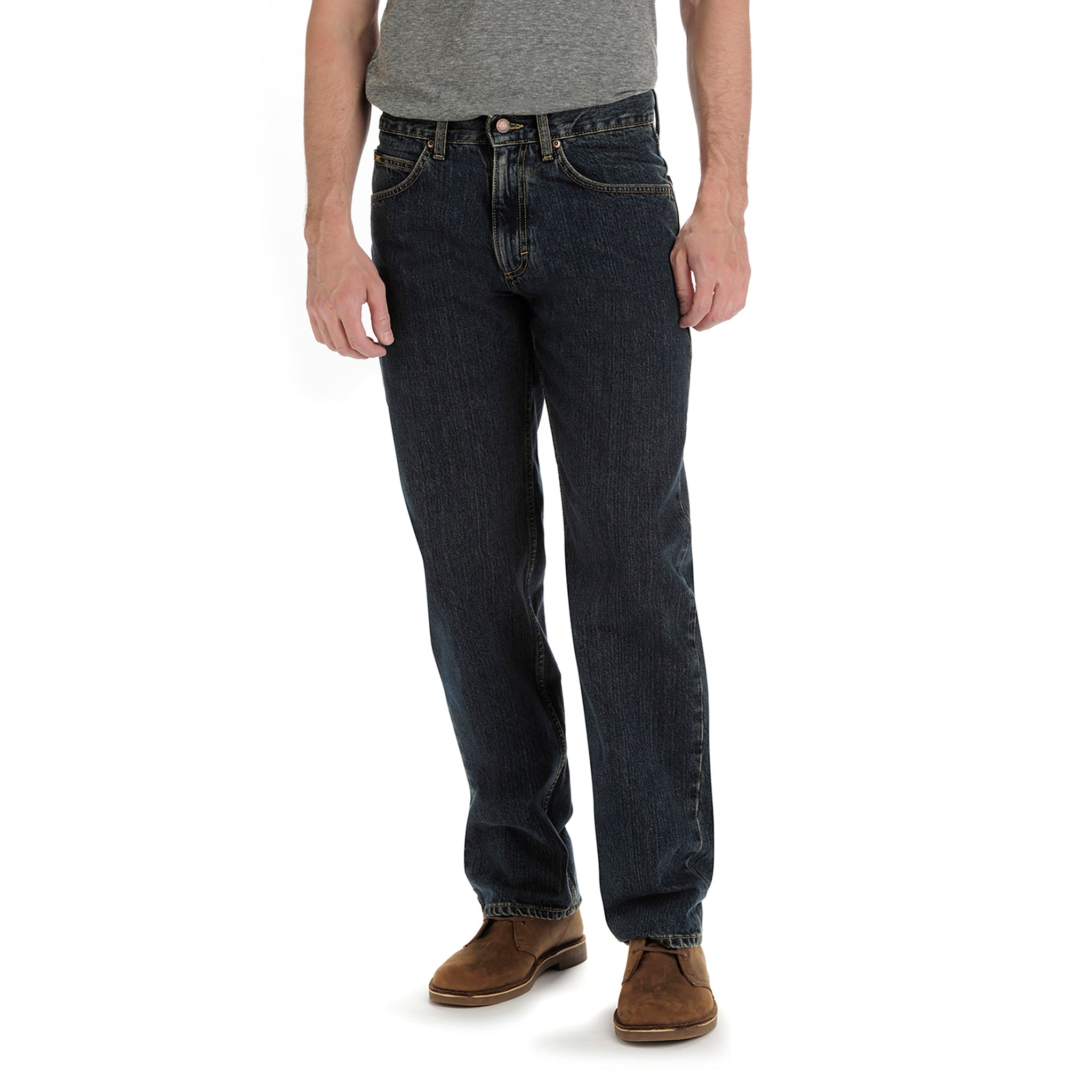 Men's Lee® Fleece-Lined Straight-Leg Jeans