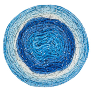 Kystal blue yarn