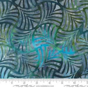 Blue Ridge Batiks Cotton Fabric 4367 lagoon