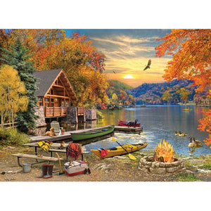 Lakeside Retreat 1000-Piece Puzzle 40227