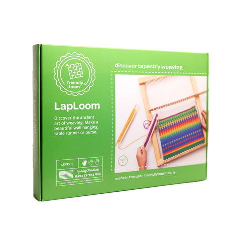 Friendly Loom Lap Loom package