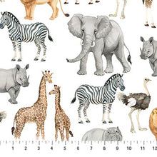 Large Animal, Wild One Cotton Fabric Collection 27