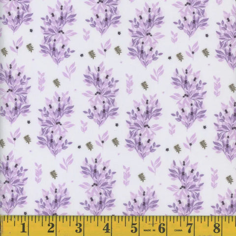 lavender, Addy Dotted Dobby Polyester Fabric 1371