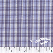 Seersucker Plaid Fabric 48830 lavender