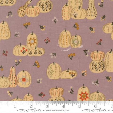 lavender, Windfall Collection Pumpkin Patch Cotton Fabric 45653