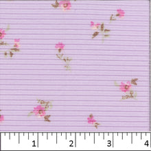 Hadassah Rib Knit Fabric FA14512 lavender