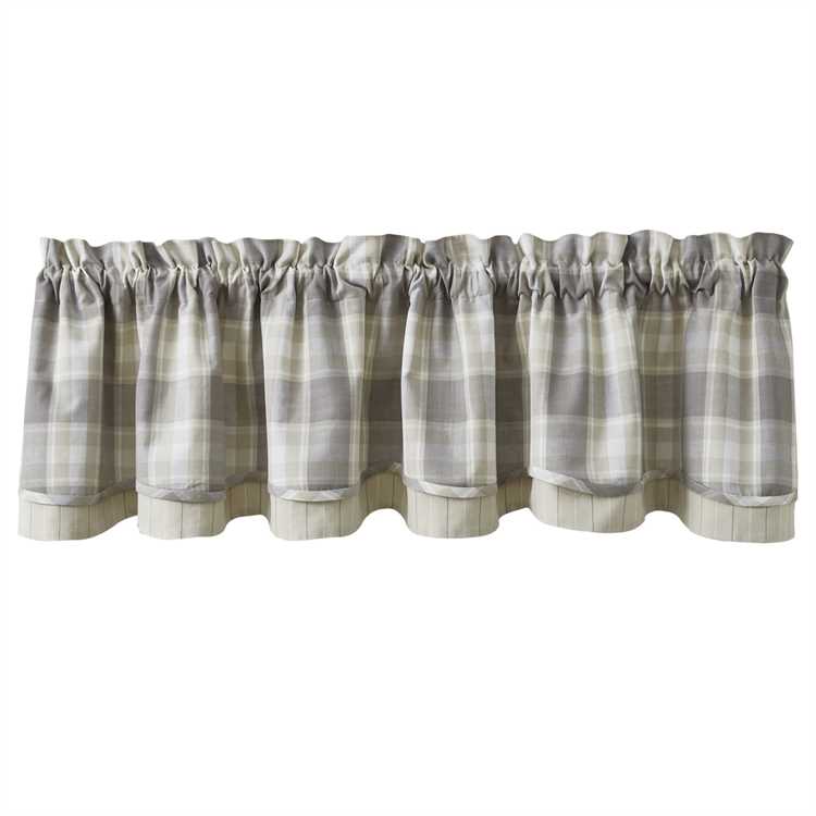 Layered valance