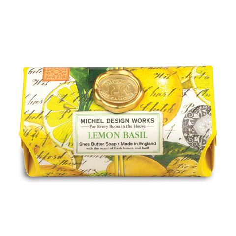 Lemon Basil large bar soap