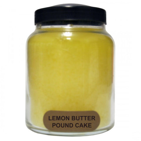 Lemon cake candle