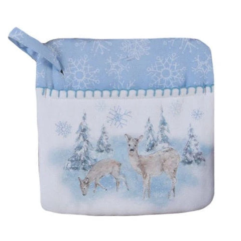 Let it Snow pocket mitt