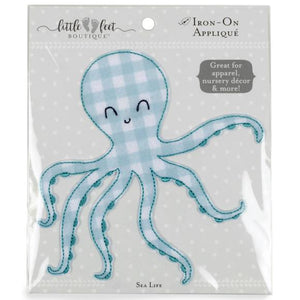 Sea Life Octopus Iron-On Applique LFBPAT OCTO