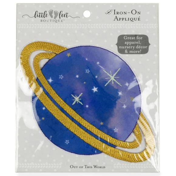 Out of This World Planet Iron-On Applique LFBPAT PLNT