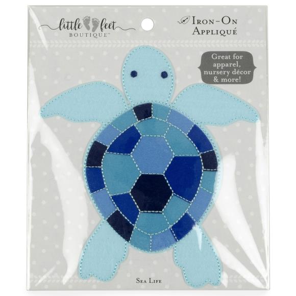 Sea Life Turtle Iron-On Applique LFBPAT TRTL