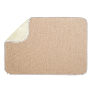 Large Wheat Microfiber Drying Mat