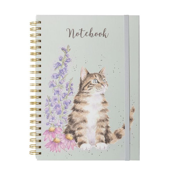 Whiskers & Wildflowers Large Spiral Bound Journal LHB015
