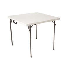 Square fold-in-half table