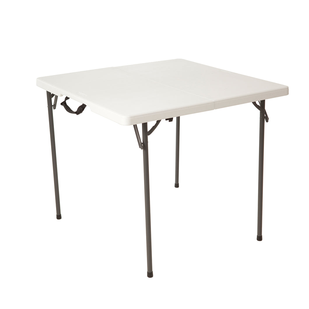 Square fold-in-half table