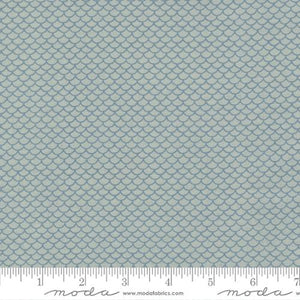 Bleu de France Collection Argencourt Blenders Cotton Fabric light blue