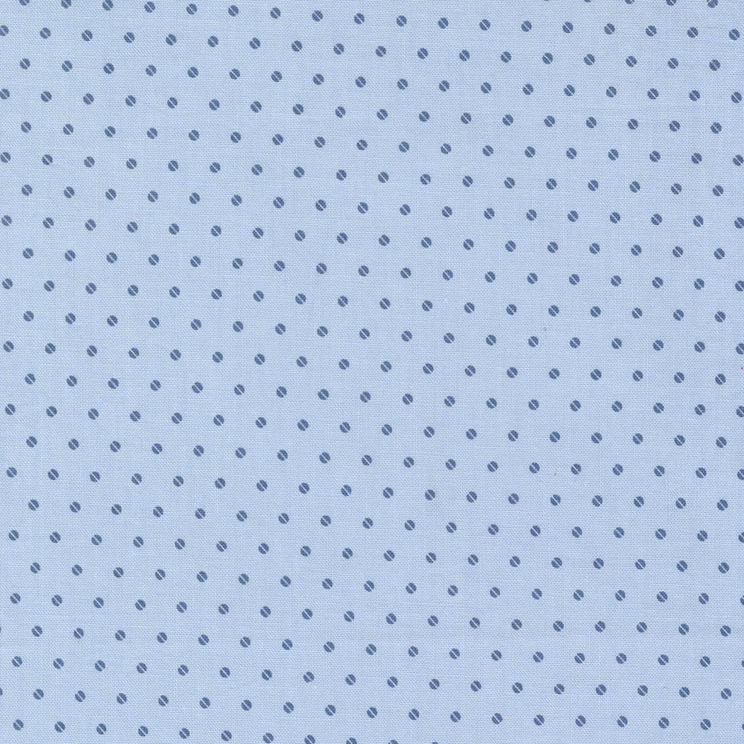 Blueberry Delight Collection Berry Dots Cotton Fabric 3039 light blue
