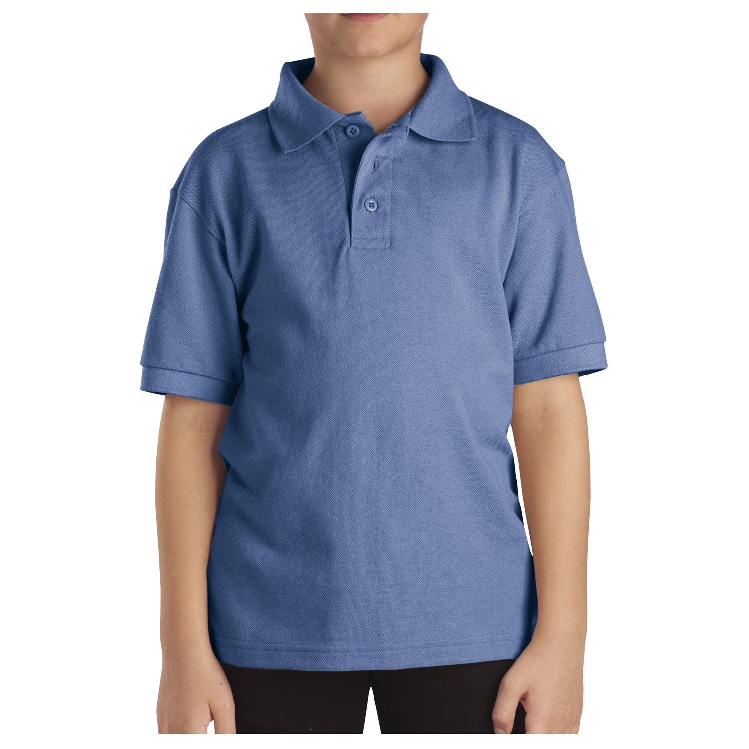 DICKIES GIRLS' SHORT SLEEVE PIQUE POLO SHIRT-KS3952