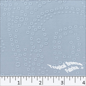 Marcille Knit Bubble Print Polyester Fabric 32342 light blue