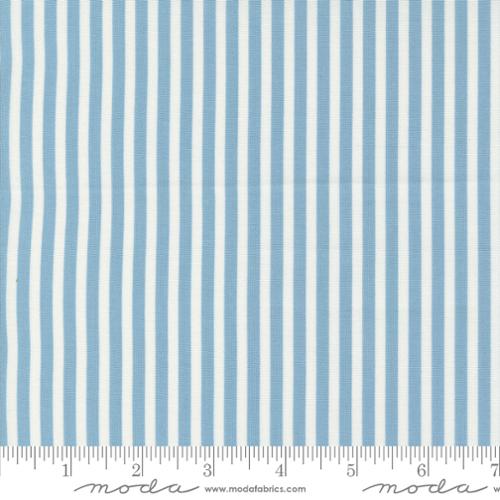 Shoreline Collection Simple Stripes Cotton Fabric 55305 light blue