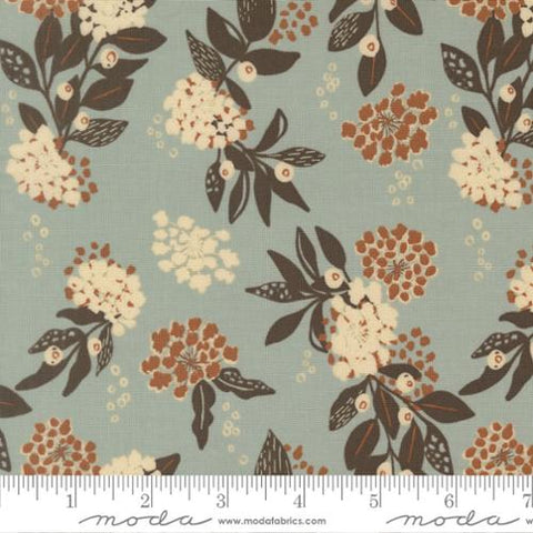 light blue, Wellspring Collection Inflorence Cotton Fabric 45671