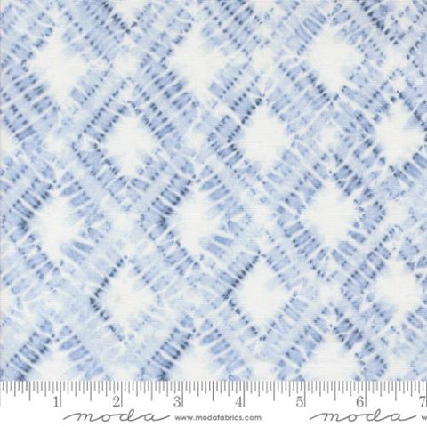 light blue, Winter Chill Collection Geometric Diamond Cotton Fabric 48102