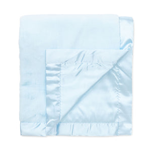 Blue baby blanket