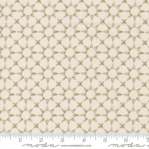 light green-Silent Night Collection Star Mosaic Cotton Fabric 40057