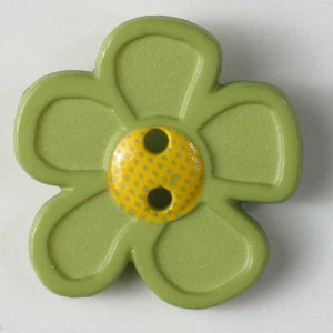 Light green flower button