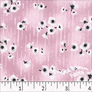 Tropical Breeze Fabric Yoryu Blossom Print Polyester Fabric 048312