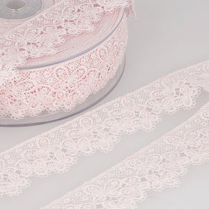 Light pink lace