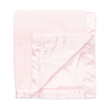 Pink baby blanket