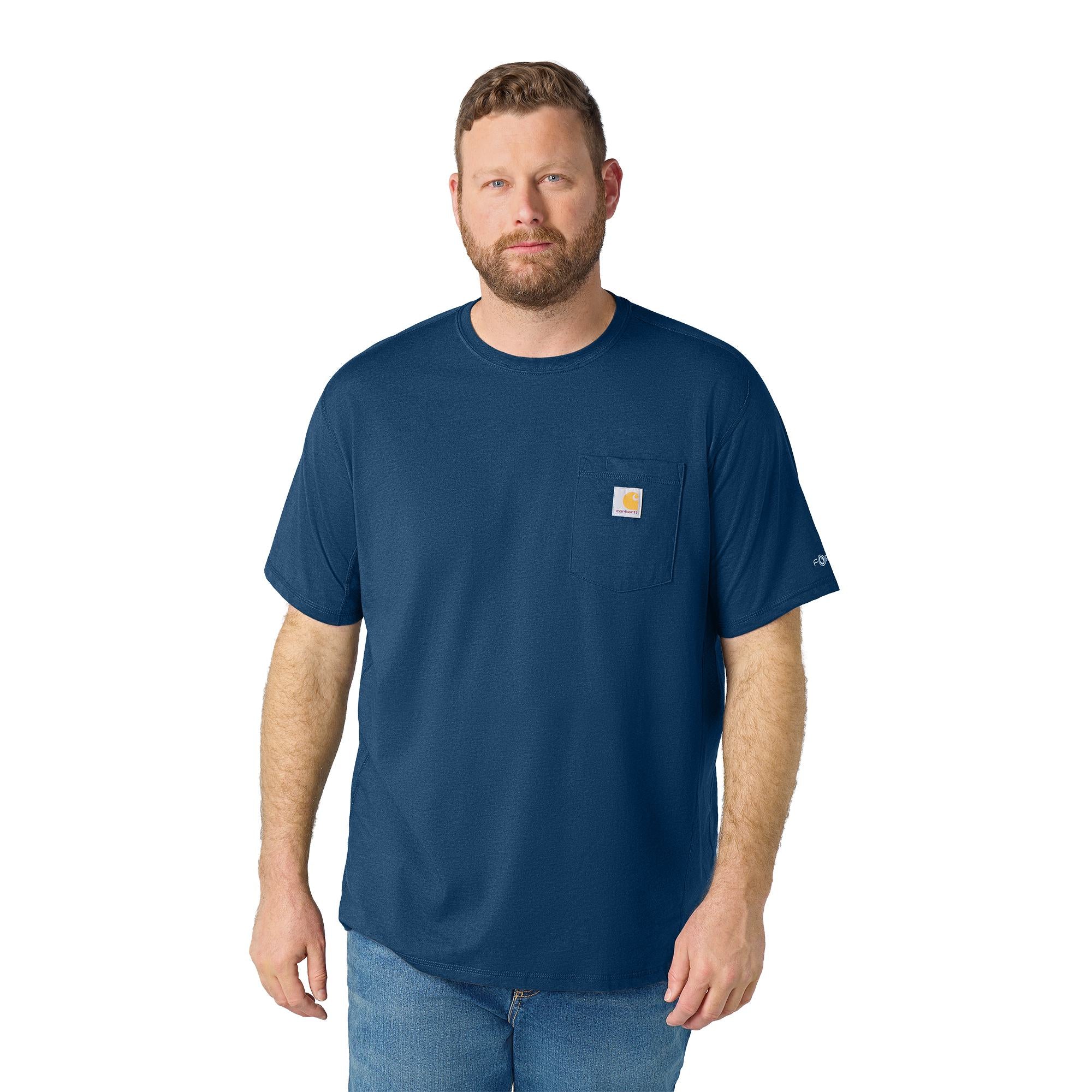 Carhartt Men's Carhartt Force Short-Sleeve Pocket T-Shirt 106652