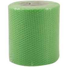 Lime green mesh net roll