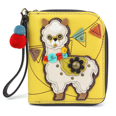 llama, Zip-Around Wallets 839