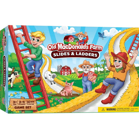 Old MacDonald's Farm - Slides & Ladders Board Game 42466