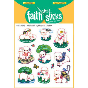 Lord is my Shepherd stickers