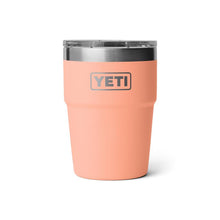 Lowcountry Peach Yeti Rambler 16 oz Stackable Cup