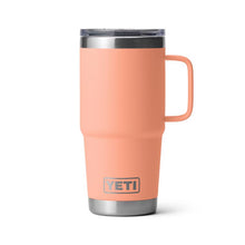 Lowcountry Peach Yeti Rambler 20 oz Travel Mug with Handle