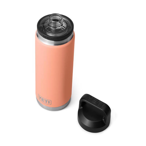 Lowcountry Peach YETI Rambler 26 oz bottle with chug cap