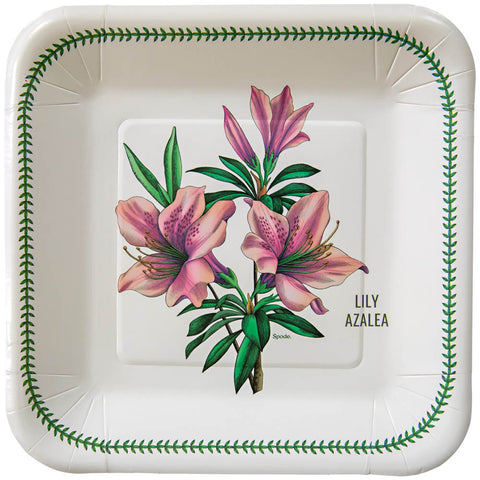 LUNCH/DESSERT PLATES SPODE GARDEN FLORALS