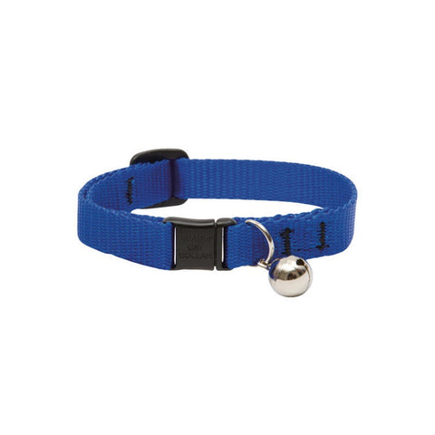 Lupine Pet blue nylon cat collar