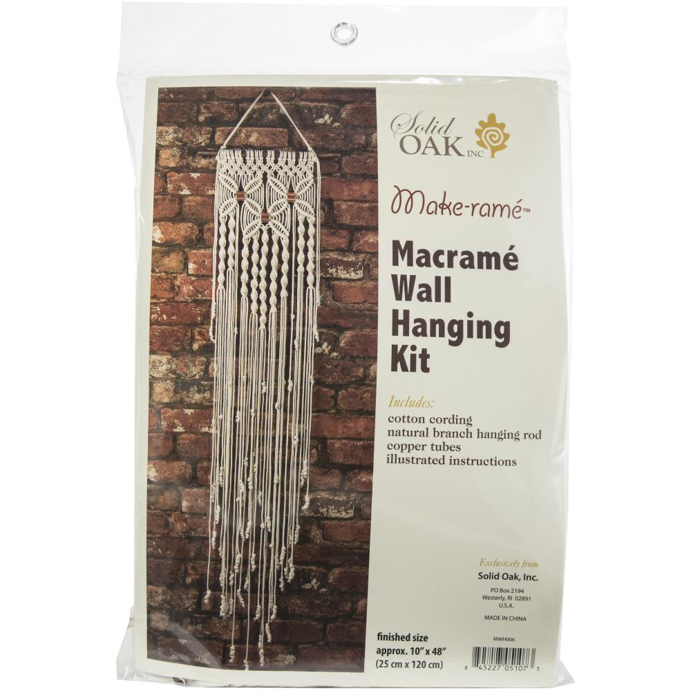 DIY Macrame Kit Beginner, Macrame Hoop Pattern, DIY Craft Kit for Adults,  Best Friend Birthday Gift for Her, Macrame Wall Hanging 