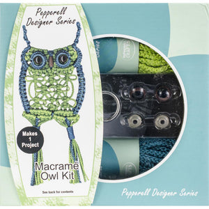 Macrame owl kit from Pepperell