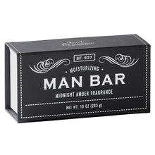Amber bar soap