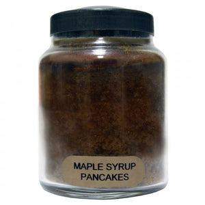 Maple syrup candle