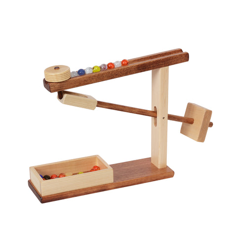 Wooden Marble Machine